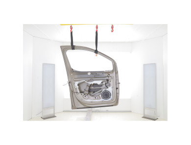 Left front door - Citroen BERLINGO II PH.2 - Marron Clair - 00009002Z3 - R1-2546P