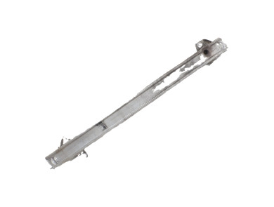 Front bumper reinforcement bar - Renault CLIO III PH.2 - Blanc - 8200834849 - H1-6186B