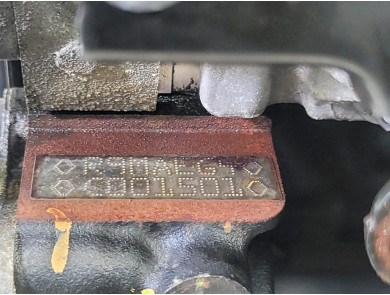Engine type R9M414 - Renault SCENIC III PH.3 - V0-8020S