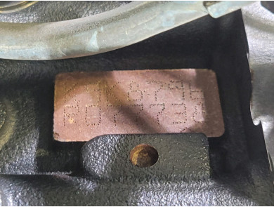 Engine type K9K796 - Dacia LOGAN MCV I PH.2 - X0-7596A