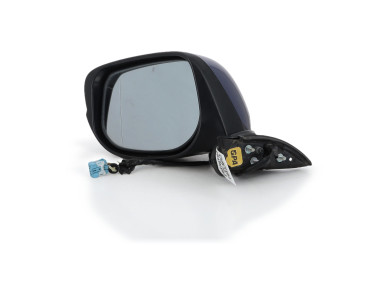 Left wing mirror - Honda JAZZ II - Bleu Fonce - 76258TF0G11 - Q1-7627X