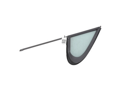 Left front side glass - Peugeot 207 - Gris Clair - 9201J1 - G1-7373H