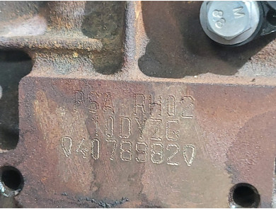 Moteur type RH02 - Fiat SCUDO II - T0-6883E