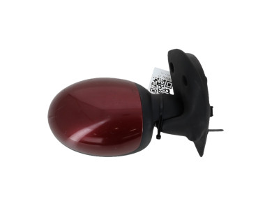 Left wing mirror - Renault TWINGO I PH.3 - Rouge Fonce - 8200039873 - L1-2681X