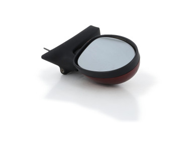 Left wing mirror - Renault TWINGO I PH.3 - Rouge Fonce - 8200039873 - L1-2681X