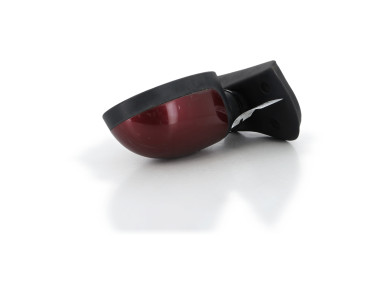 Left wing mirror - Renault TWINGO I PH.3 - Rouge Fonce - 8200039873 - L1-2681X