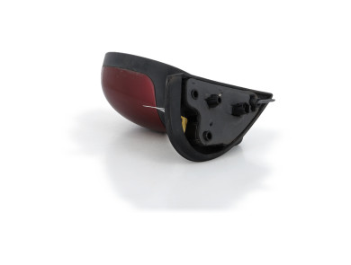 Left wing mirror - Renault TWINGO I PH.3 - Rouge Fonce - 8200039873 - L1-2681X
