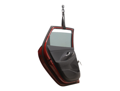Rear left door - Hyundai I30 III PH.1 - Rouge Fonce - 77003G4000 - L0-7644G