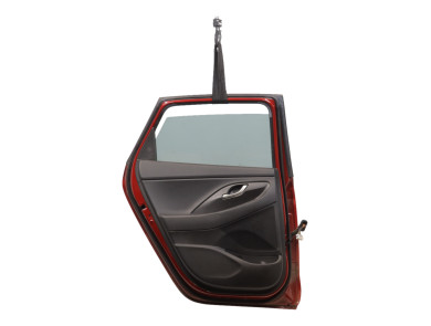 Porte arrière gauche - Hyundai I30 III PH.1 - Rouge Fonce - 77003G4000 - L0-7644G