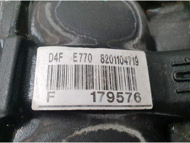 Engine type D4F770 - Renault TWINGO II PH.2 - X1-4057Z