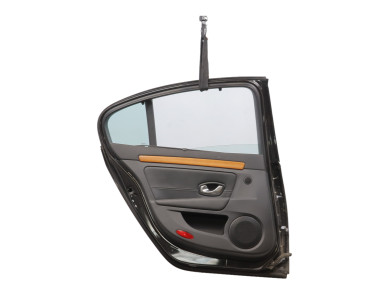 Rear left door - Renault LAGUNA III PH.1 - Noir - 821010023R - I0-7293U