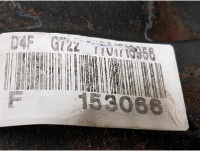 Engine type D4F722 - Renault CLIO II PH.2 - J1-6691B