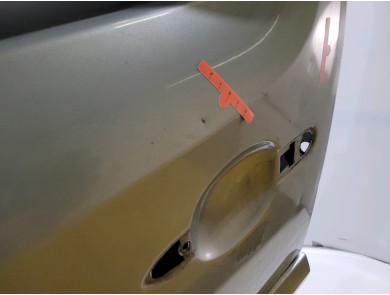 Left front door - Renault KANGOO II PH.1 - Gris Clair - 801010229R - Y1-1598X