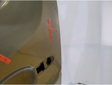 Left front door - Renault KANGOO II PH.1 - Gris Clair - 801010229R - Y1-1598X