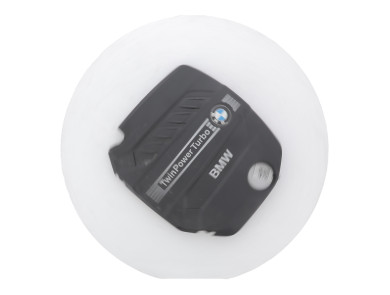 Engine cover - BMW SERIE 1 II PH.1 - Blanc - 11147810802 - G1-1743G