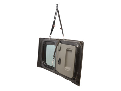 Porte battante arrière gauche - Nissan PRIMASTAR PH.2 - Noir - K010000QAB - F1-1234T