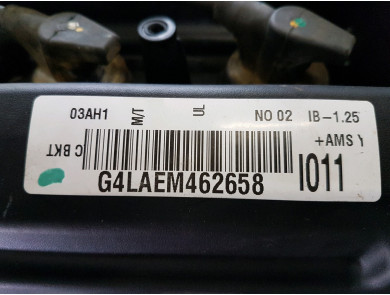Moteur type G4LA-03M21 - Hyundai I20 II PH.1 - Z1-5356S