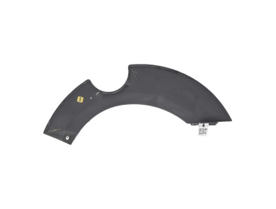 Élargisseur d'aile arrière droit - Renault TWINGO II PH.1 - Noir - 7701068628 - X2-0027V