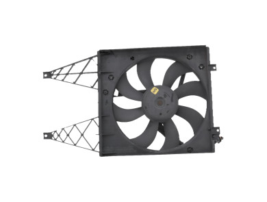 Radiator fan + mounting - Volkswagen POLO IV PH.2 - 6Q0959455N - L1-9495B