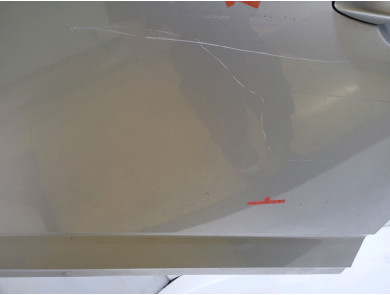 Left front door - Renault TALISMAN - Gris Clair - 801017032R - A0-6105G