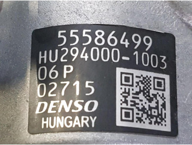 Engine type A17DTS-MOKKA - Opel MOKKA I PH.1 - M1-5878I