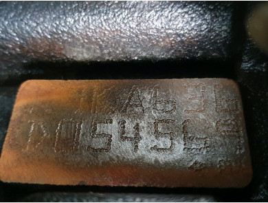 Engine type K9K636 - Renault SCENIC III PH.2 - E1-2444B