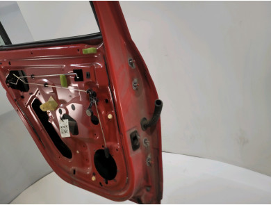 Porte arrière gauche - Dacia SANDERO I - Rouge Fonce - 821018232R - T1-8480Y