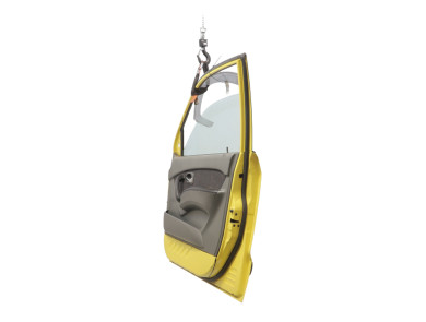 Right front door - Hyundai ATOS PRIME I - Jaune Clair - 7600402020 - A0-2743Q