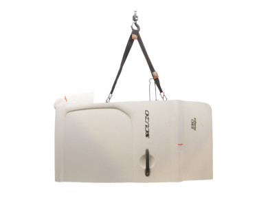 Right rear swing door - Fiat SCUDO II - Blanc - 1400428188 - F0-8728R