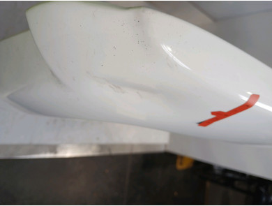 Right rear swing door - Fiat SCUDO II - Blanc - 1400428188 - F0-8728R