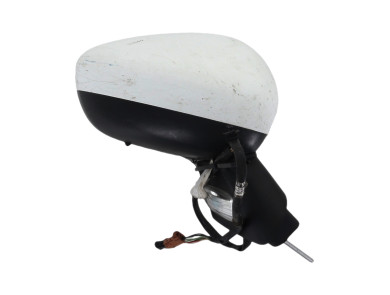 Right wing mirror - Citroen C3 II PH.1 - Blanc - 00008154AR - L0-6766B