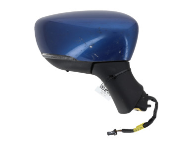 Right wing mirror - Renault CLIO ESTATE IV PH.2 - Bleu Fonce - 963011136R - J1-6077F