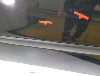 Right door (3-door models only) - Renault TWINGO II PH.1 - Noir - 801008682R - H1-7931U