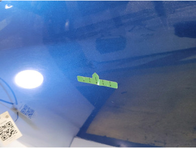 Porte avant droite - Citroen C4 I PH.2 - Bleu Clair - 00009004W4 - B1-8000H