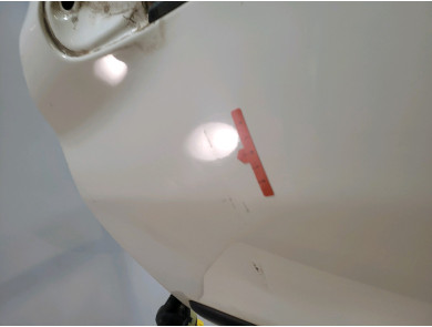 Porte avant gauche - Peugeot 206 - Blanc - 9002K5 - A1-9340M