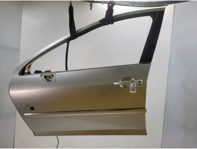 Porte avant gauche - Peugeot 407 PH.2 - Gris Clair - 9002AL - E1-7642G