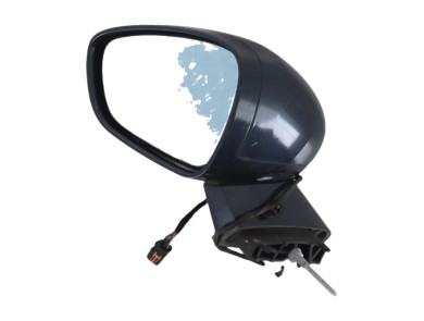 Left wing mirror - Citroen C5 II - Bleu Fonce - 00008153SQ - V1-5295U