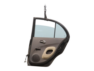 Right rear door - Nissan MICRA III PH.3 - Noir - 82100-AX130- Q1-2444E