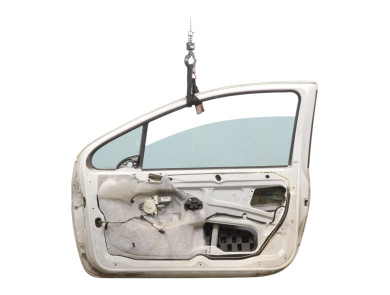 Right door (3-door models only) - Peugeot 307 PH.2 - Blanc - 9004S5 - A1-2401B
