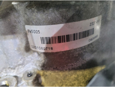 Gearbox type DW5005-8071R - Renault MEGANE IV PH.2 - W1-3052M