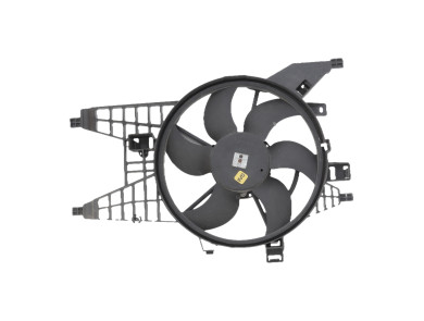 Radiator fan + mounting - Renault KANGOO EXPRESS II PH.2 - 7701069286 - B1-9148T