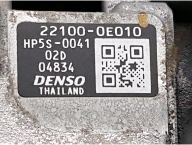 Engine type 2GD-FTV-0E280 - Toyota HILUX PICKUP V - Z1-3913G