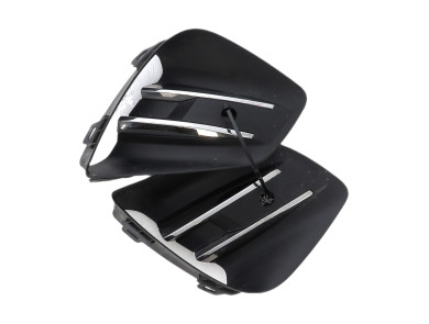 Lot de deux grilles latérales de pare choc avant occasion - Renault CLIO - 263313657R