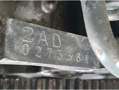Engine type 2AD-FHV-26440 - Toyota RAV4 III PH.2 - P0-7873Q