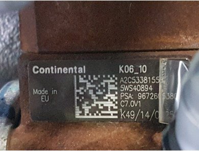 Engine type 9H05 - Citroen C4 PICASSO I - F1-4998M