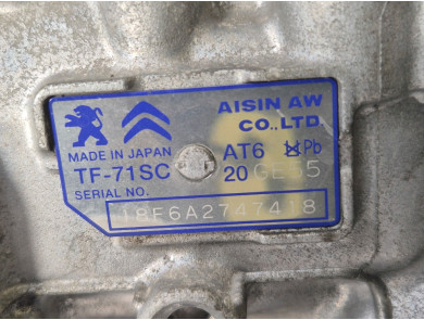 Gearbox type 20GE55 - Citroen C3 - G1-9749L
