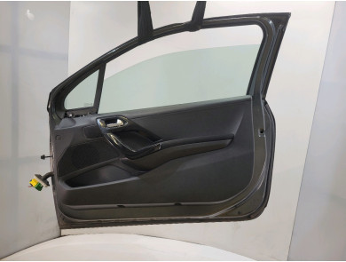 Right door (3-door models only) - Peugeot 208 I PH.2 - Gris Fonce - 9805822480 - W1-6057N