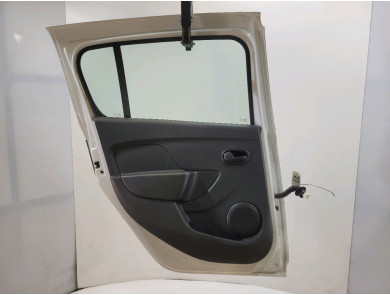 Rear left door - Dacia SANDERO II PH.1 - Blanc - 821017625R - C1-5509P