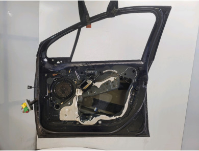 Right front door - Peugeot 208 I PH.1 - Rouge - 9807820680 - H1-5211S