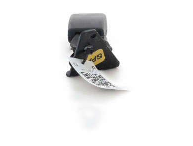 Left rear belt clip - Peugeot 208 I PH.1 - 16074129XT - H1-7185C